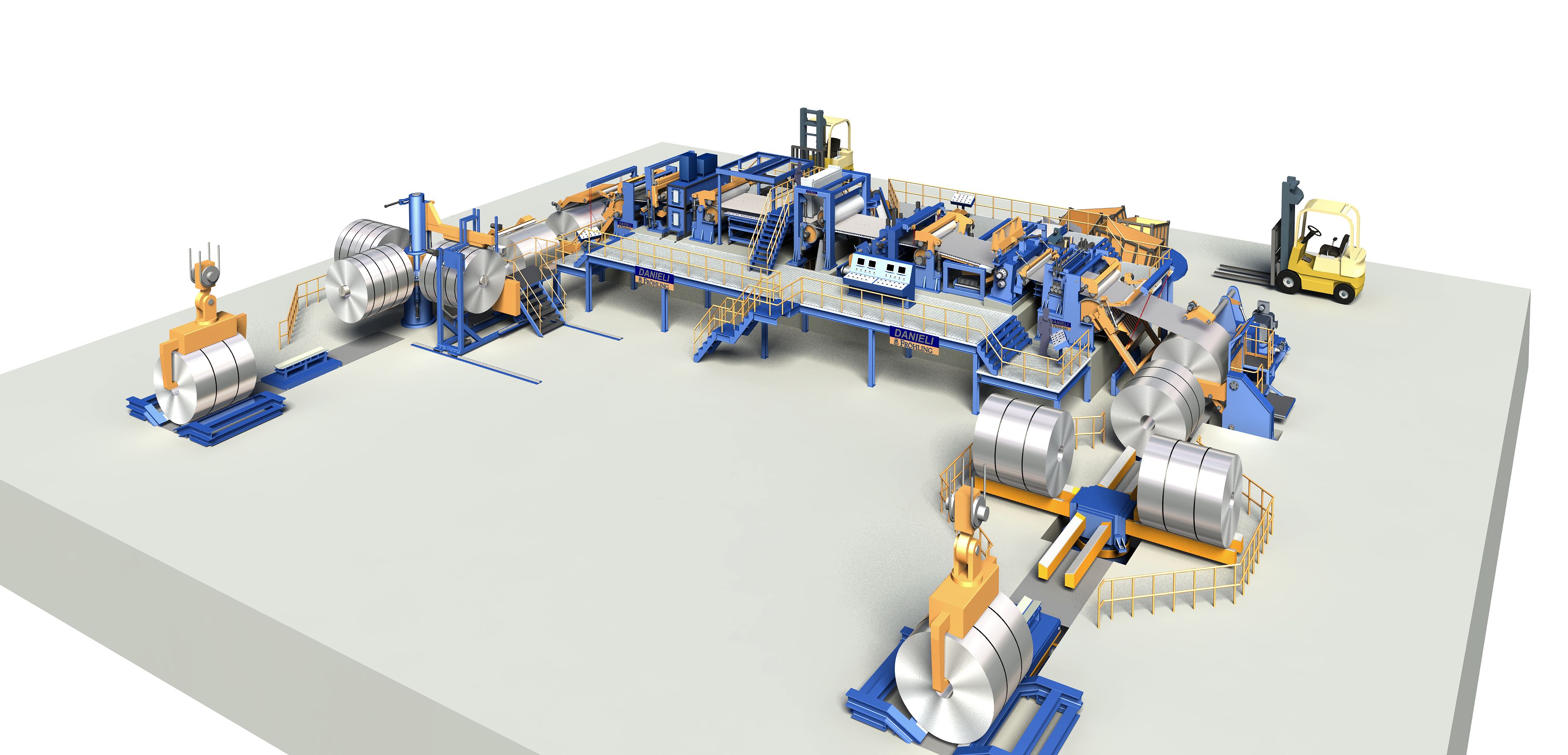 Final Acceptance for an automotive finishing line / Danieli Fröhling